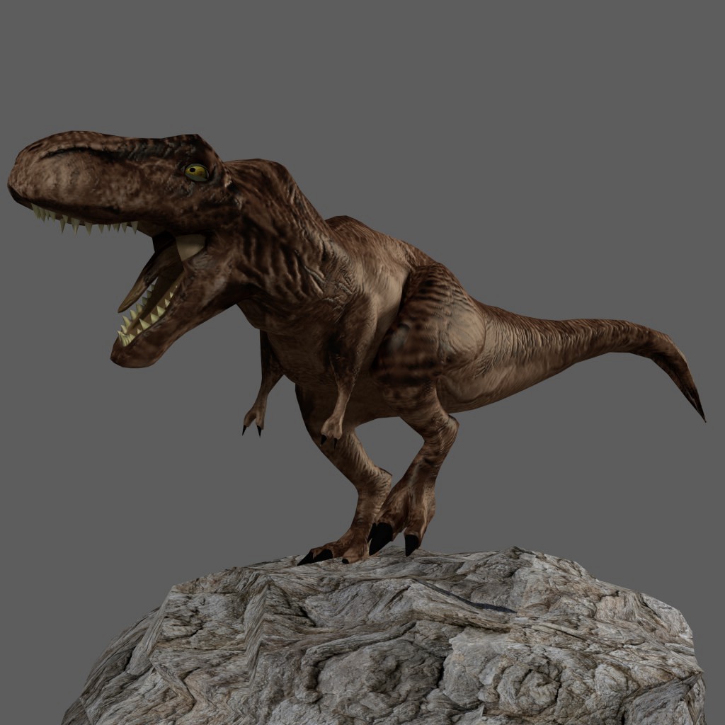 T-Rex ,rigged  preview image 1